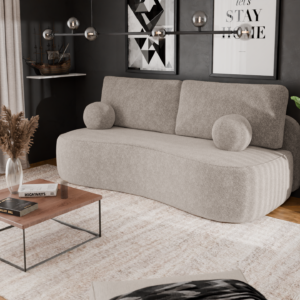 02 Marco Bouclé Sofa Bed with Storage