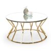 5905248100053_1 Afina Coffee Table – Mirror / Gold