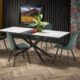 5905248100633_1 Alfredo Extendable Dining Table (Sintered Stone)