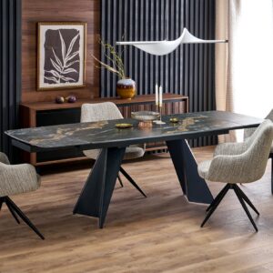 Armani Extendable Dining Table (Sintered Stone)