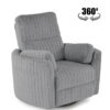 Pegas Swivel Recliner with Rocking Function