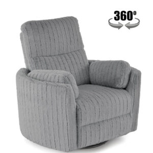 5905248156173_1 Pegas Swivel Recliner with Rocking Function